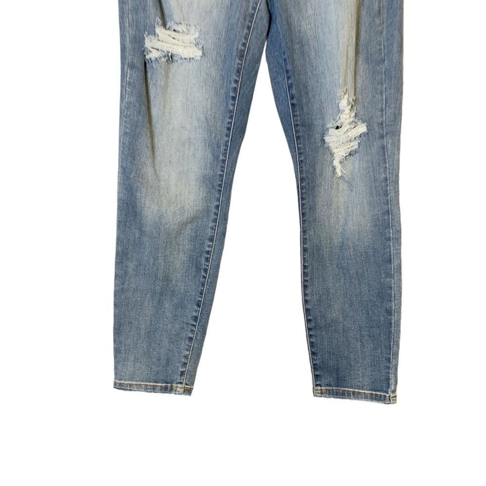 Judy Blue Womens Slim Fit High Rise Distressed Stretch Blue Denim Jeans Sz 7/ 28 - Picture 11 of 11